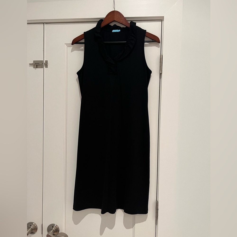 J. McLaughlin Small Black Pullover Dress. Worn Once!